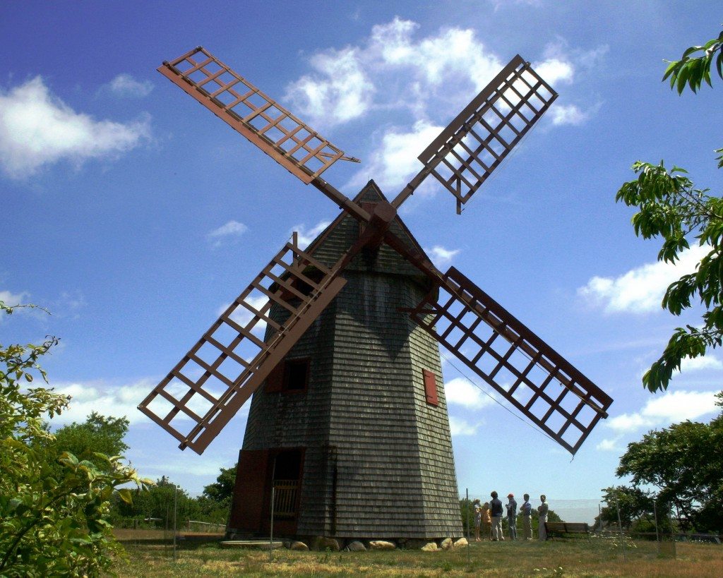 Classic windmill on Nantucket