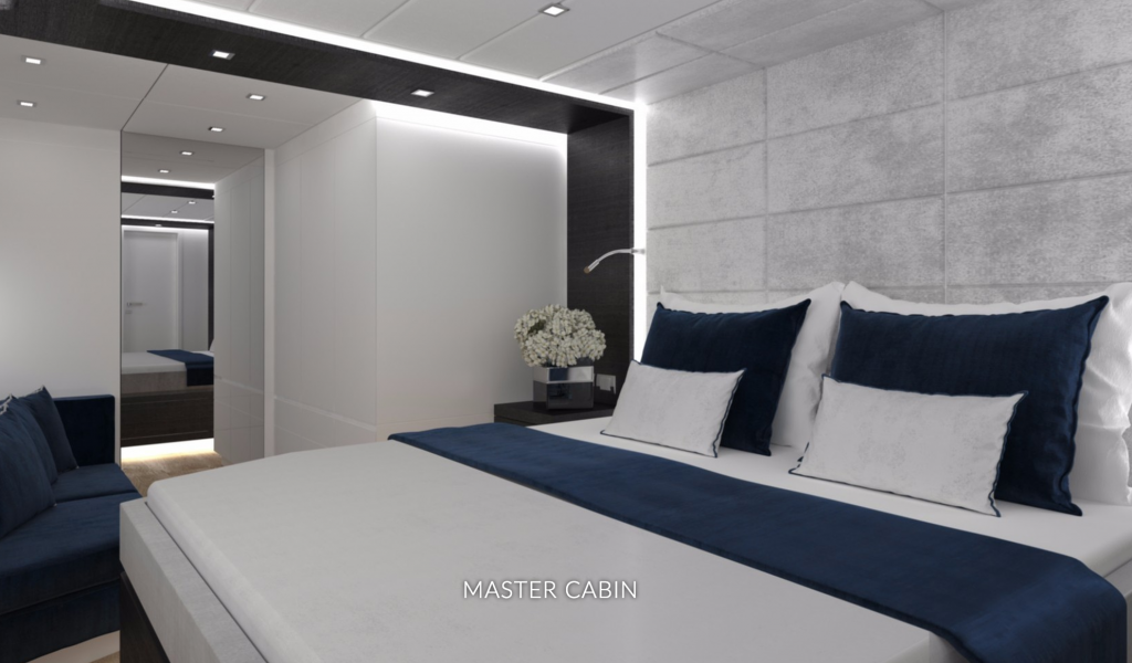 Master cabin on S-Y ORION