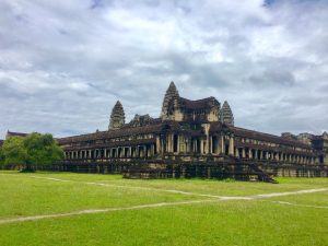 Angkor Wat is known as the largest religious building in the world.