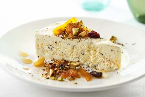 Cool cassata - dessert on the AQUA MEKONG cruise on the Mekong River