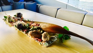 1st place dish by Harriet Mansell on the 104' Vitters Sail Yacht SARISSA