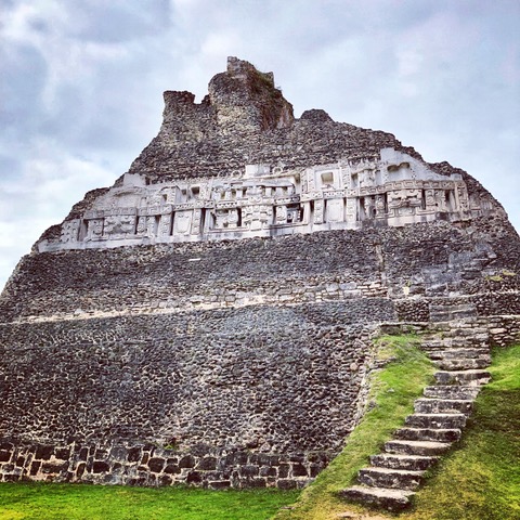 Mayan ruins at Xunanatunich, Belize. Photo©CarolKent