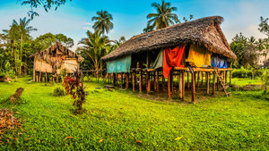 Village of Dobu, Papua, New Guinea