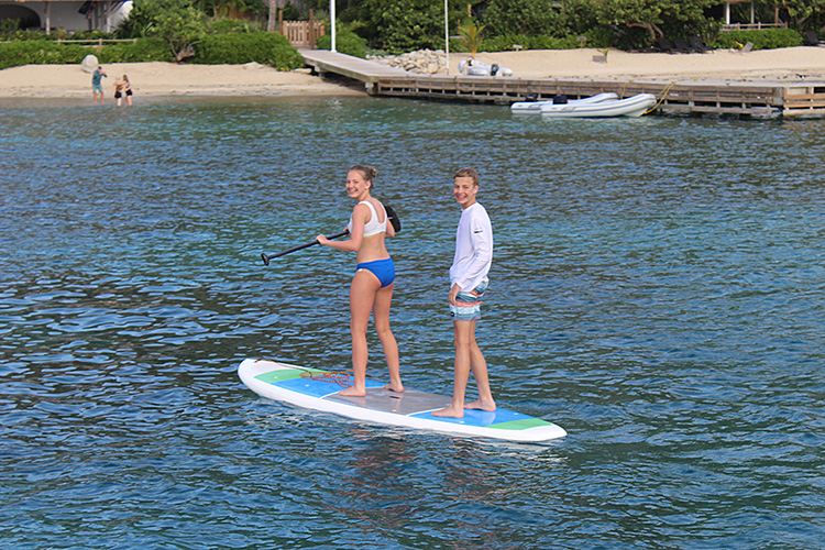 Ballard Son Daughter SUP off S-Y STARFISH