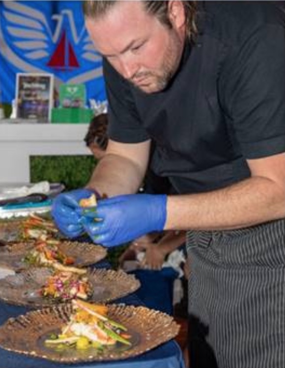 Chef Rio Alexander takes 2nd Place in the NCYS 2019 Chef's Competition with the theme Sustainable Luxury.