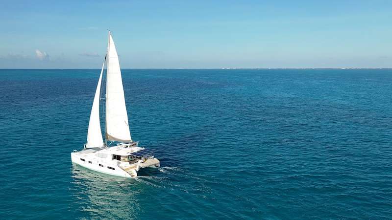 46ft Leopard catamaran THE SPACE BETWEEN operates in Florida and the Bahamas