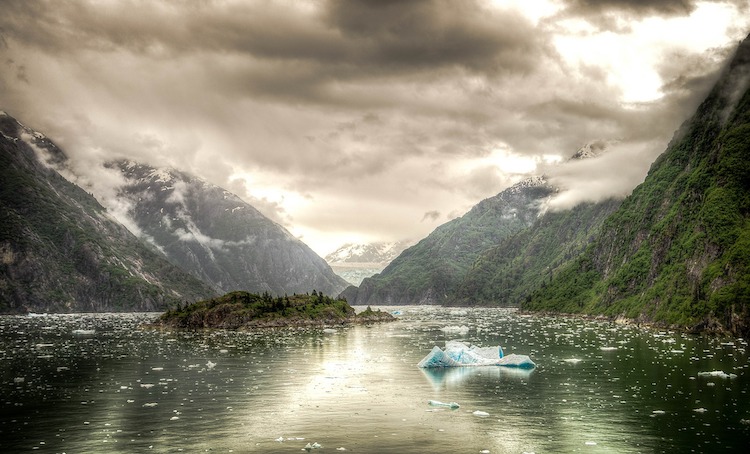 Tracy Arm Fjord in Alaska