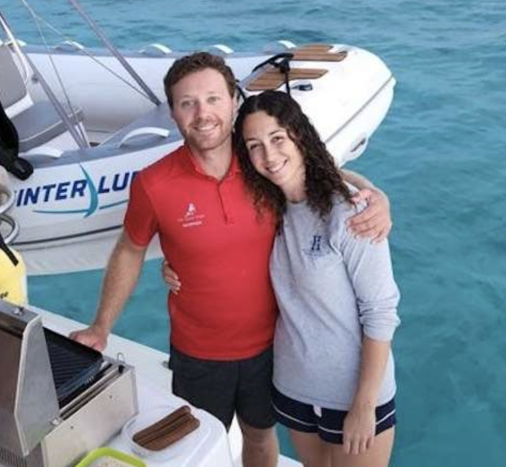 Renata Himiona (right), Chef aboard 50ft catamaran LIBRA 2nd Place winner of Culinary Competition at USVI Charter Yacht Show 2022