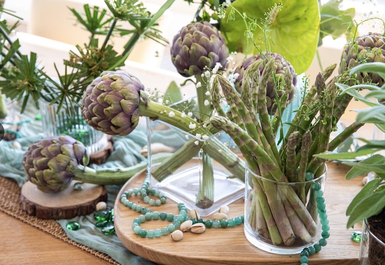 155ft and Over: Aimee Keech of motor yacht STARFIRE's winning Tablescaping design at MYBA Superyacht Tablescaping Competition 2025