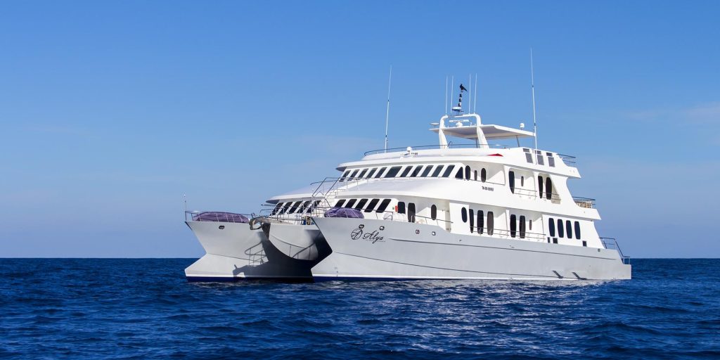 Motor Catamaran based in the Galapagos year- round